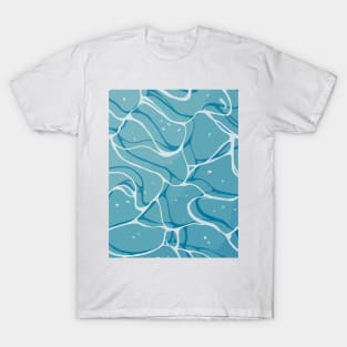 Anime water pattern T-Shirt